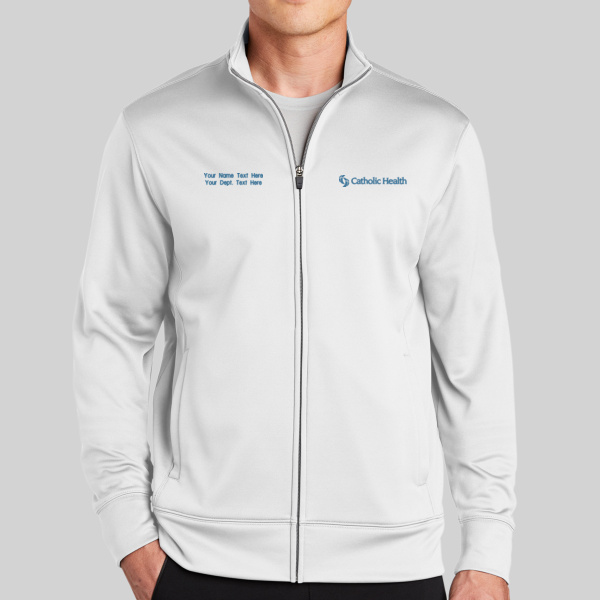 Catholic Health - w/ Name - Sport Wick ® Fleece Full Zip Jacket Thumbnail