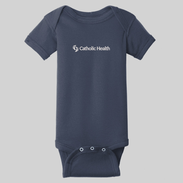 Catholic Health - Infant Short Sleeve Baby Rib Bodysuit Thumbnail