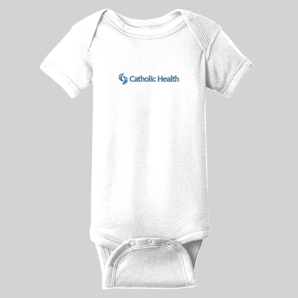 Catholic Health - Infant Short Sleeve Baby Rib Bodysuit Thumbnail