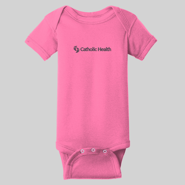 Catholic Health - Infant Short Sleeve Baby Rib Bodysuit Thumbnail