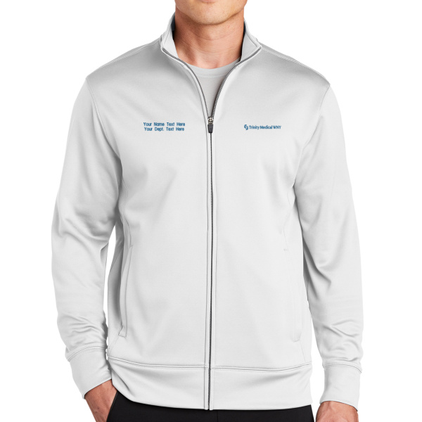 Trinity Medical - w/ Name - Sport Wick ® Fleece Full Zip Jacket Thumbnail