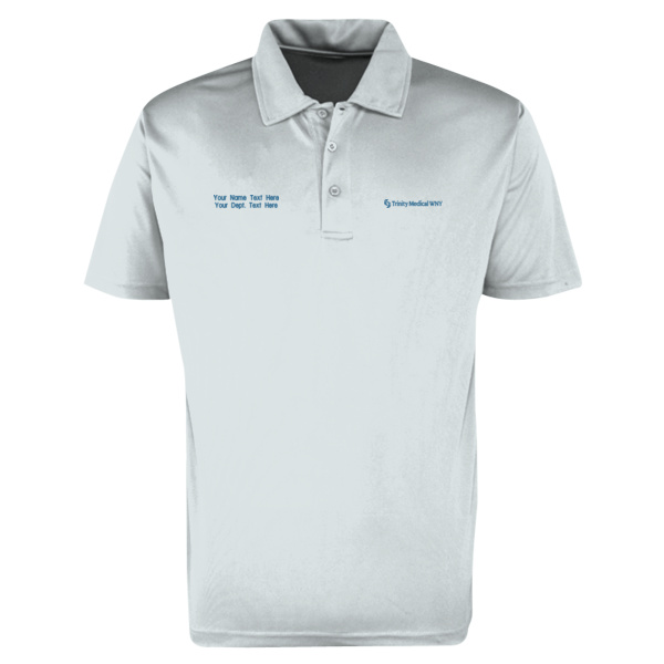 Trinity Medical - w/ Name - PosiCharge ® Active Textured Polo Thumbnail