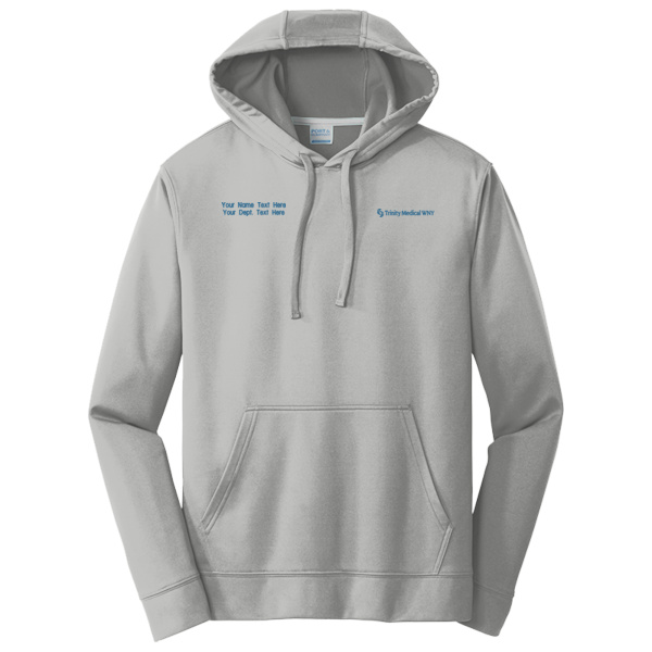 Trinity Medical - w/ Name - Performance Fleece Pullover Hooded Sweatshirt Thumbnail