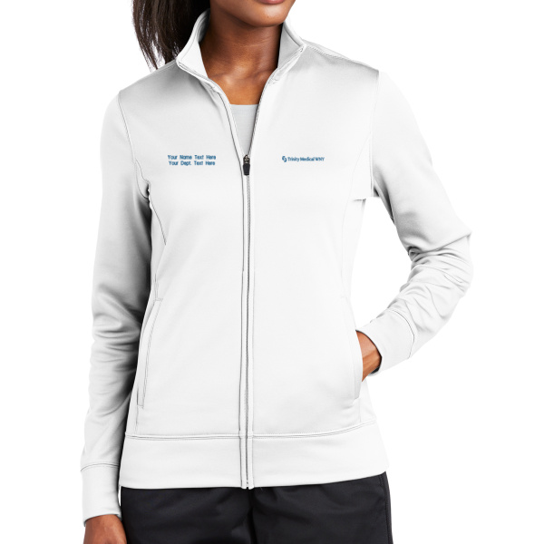 Trinity Medical - w/ Name - Ladies Sport Wick ® Fleece Full Zip Jacket Thumbnail