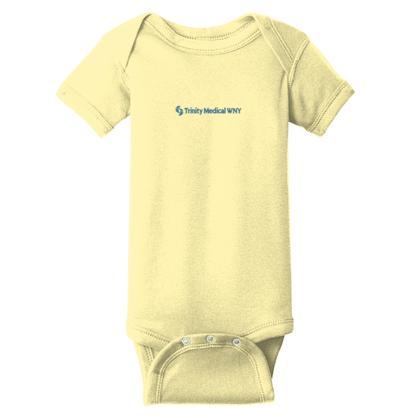 Trinity Medical - Infant Short Sleeve Baby Rib Bodysuit Thumbnail