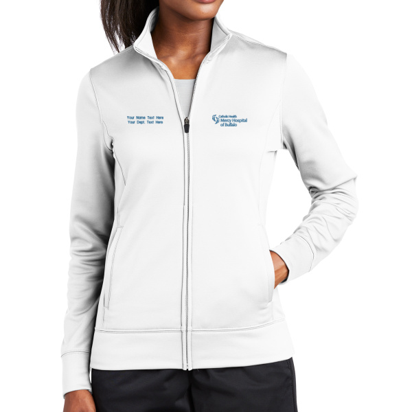 Buffalo Mercy - w/ Name - Ladies Sport Wick ® Fleece Full Zip Jacket Thumbnail