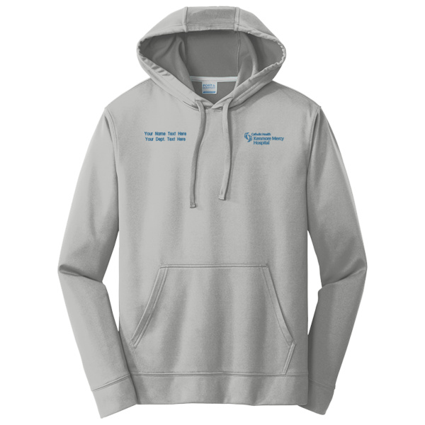 Kenmore Mercy - w/ Name - Performance Fleece Pullover Hooded Sweatshirt Thumbnail
