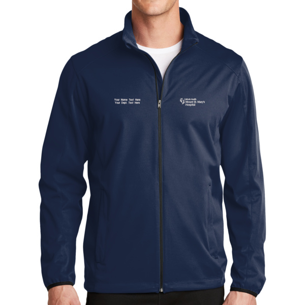 Mount St. Mary's - w/ Name - Active Soft Shell Jacket Thumbnail