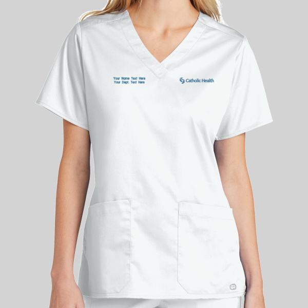 Catholic Health - Women's WorkFlex ™ V Neck Top Thumbnail