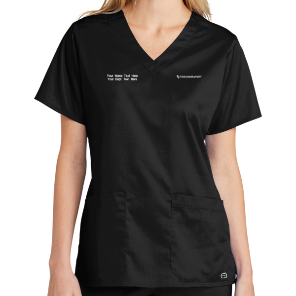 Trinity Medical - Women's WorkFlex ™ V Neck Top Thumbnail