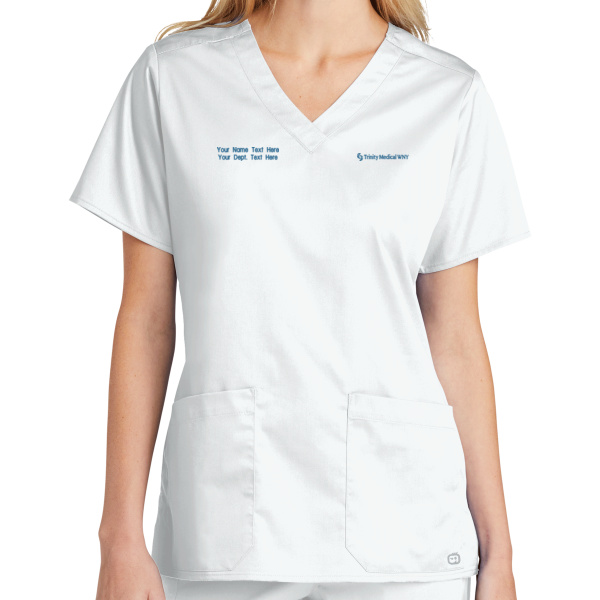 Trinity Medical - Women's WorkFlex ™ V Neck Top Thumbnail