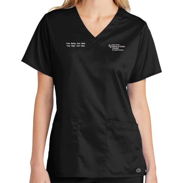 St. Joseph Campus - Women's WorkFlex ™ V Neck Top Thumbnail