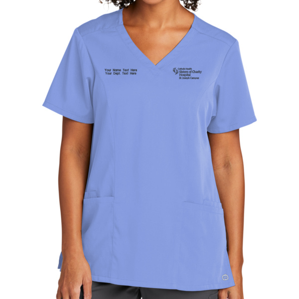 St. Joseph Campus - Women's Premiere Flex ™ V Neck Top Thumbnail