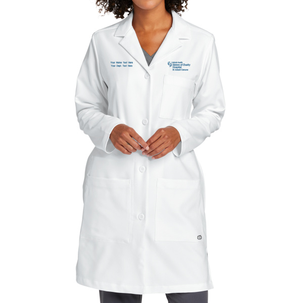 St. Joseph Campus - Women's Long Lab Coat Thumbnail