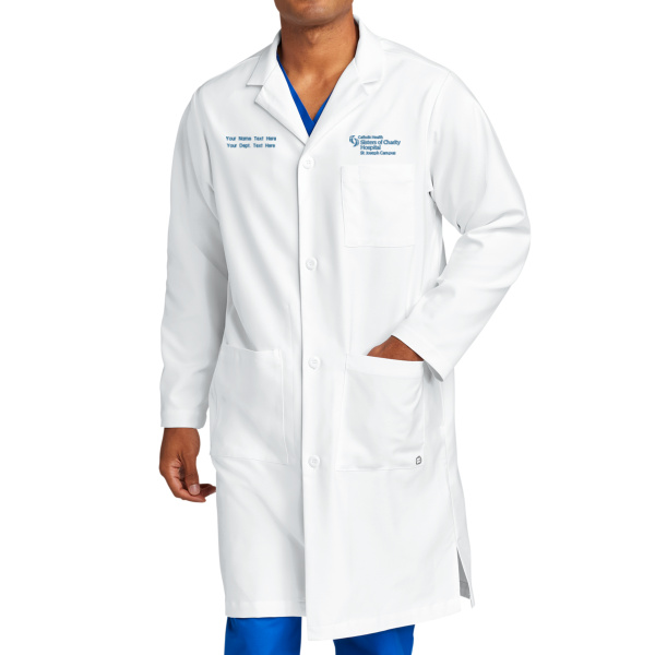 St. Joseph Campus - Men's Long Lab Coat Thumbnail