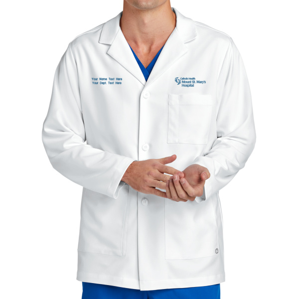 Mount St. Mary's - Men's Consultation Lab Coat Thumbnail