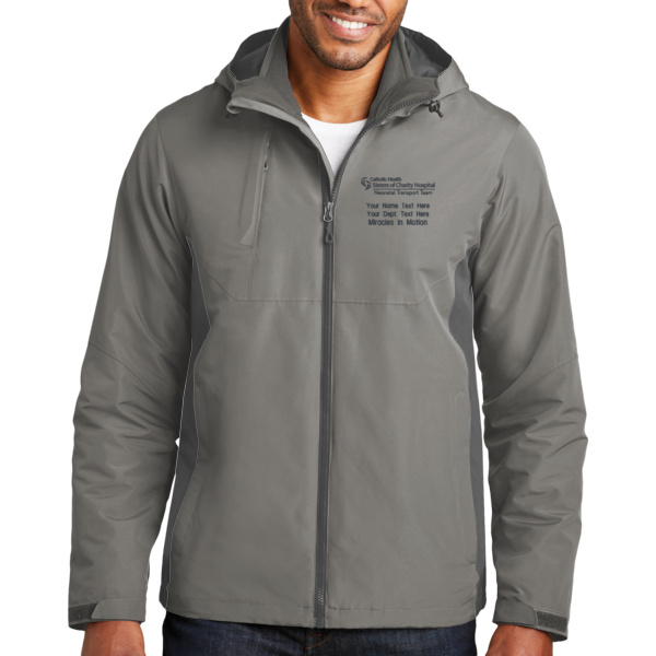 Sisters of Charity Neonatal Transport Team - w/ Name - Merge 3 in 1 Jacket Thumbnail