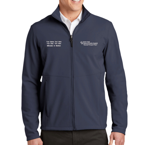 Sisters of Charity Neonatal Transport Team - w/ Name - Collective Soft Shell Jacket Thumbnail