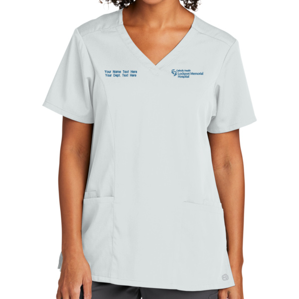 Lockport Memorial - Women's Premiere Flex ™ V Neck Top Thumbnail