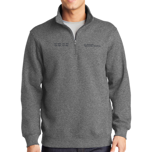 McAuley Residence - w/ Name - 1/4 Zip Sweatshirt Thumbnail