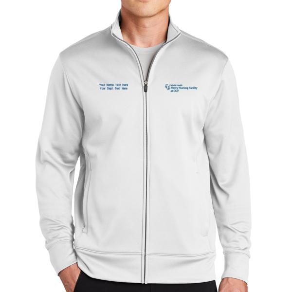 Mercy Nursing Facility at OLV - w/ Name - Sport Wick ® Fleece Full Zip Jacket Thumbnail
