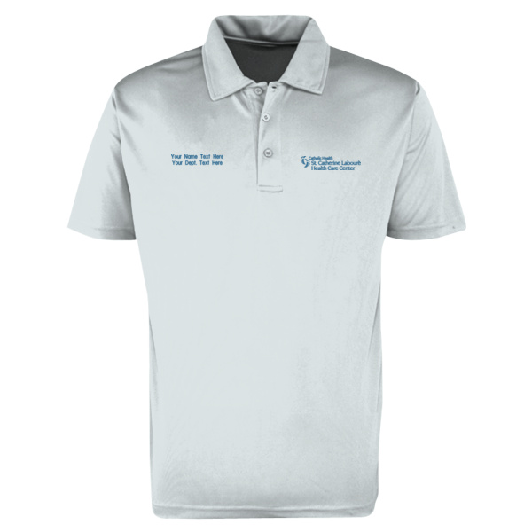 St Catherine Laboure HCC - w/ Name - PosiCharge ® Active Textured Polo Thumbnail