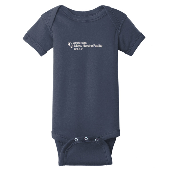 Mercy Nursing Facility at OLV - Infant Short Sleeve Baby Rib Bodysuit Thumbnail
