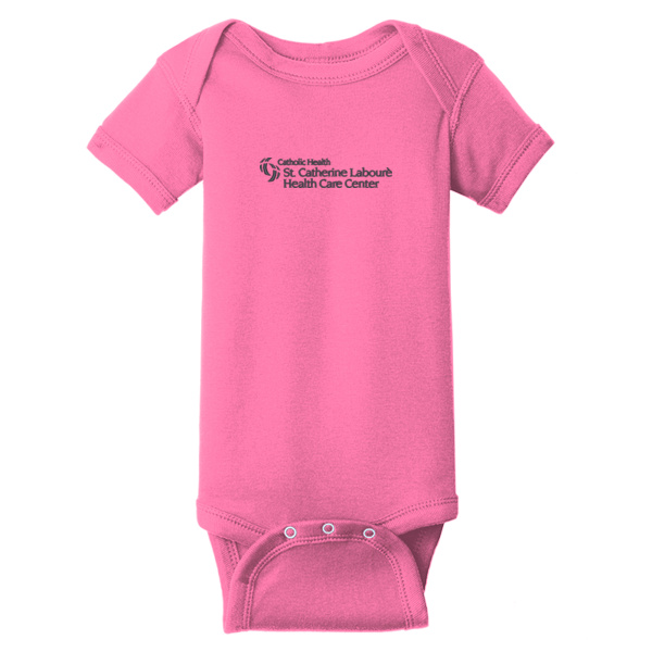 St Catherine Laboure HCC - Infant Short Sleeve Baby Rib Bodysuit Thumbnail