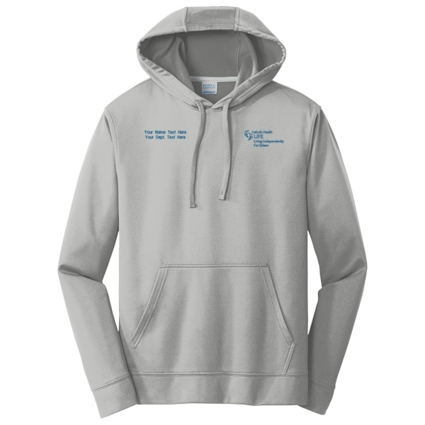 LIFE - w/ Name - Performance Fleece Pullover Hooded Sweatshirt Thumbnail