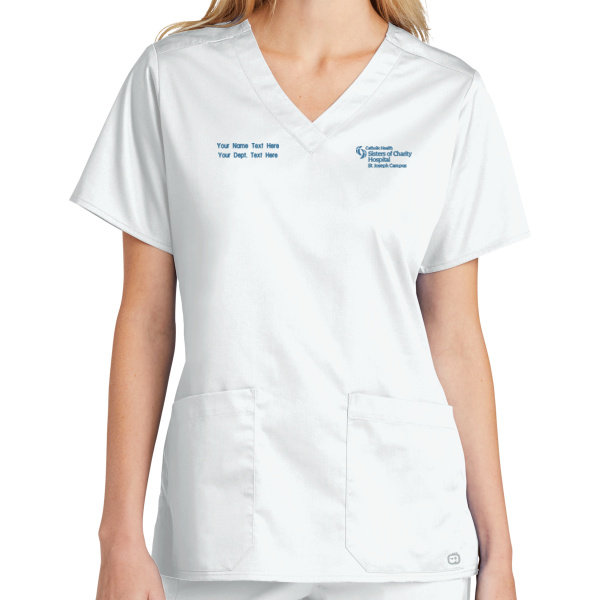 St. Joseph Campus - Women's WorkFlex ™ V Neck Top Thumbnail