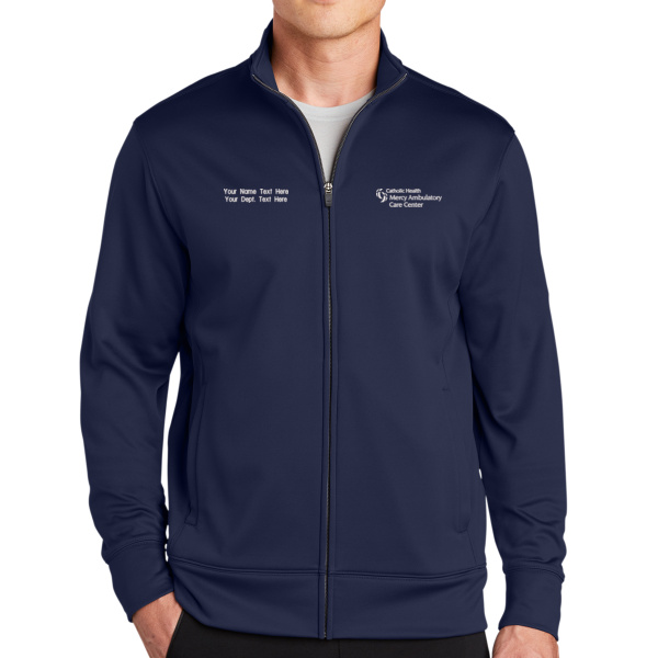 Mercy Ambulatory Care Center - w/ Name - Sport Wick ® Fleece Full Zip Jacket Thumbnail