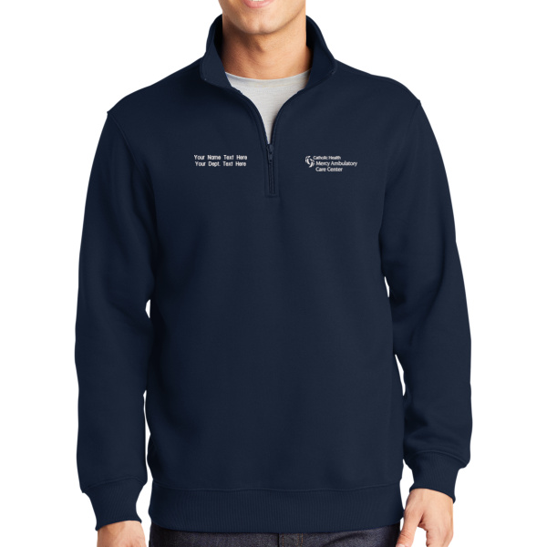 Mercy Ambulatory Care Center - w/ Name - 1/4 Zip Sweatshirt Thumbnail