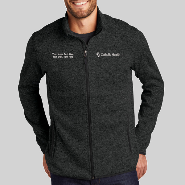 Catholic Health - Sweater Fleece Jacket Thumbnail