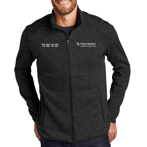 Trinity Medical - Sweater Fleece Jacket Thumbnail
