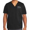 Unisex WorkFlex ™ Chest Pocket V Neck Top Thumbnail